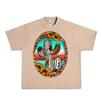 Burro Western Cactus Urban Heavy Tee - Jasminsmagicworld