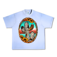 Grape Ice Western Cactus Urban Heavy Tee - Jasminsmagicworld