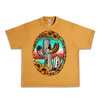Peanut Butter Western Cactus Urban Heavy Tee - Jasminsmagicworld