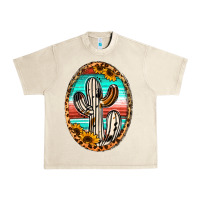 Sandshell Western Cactus Urban Heavy Tee - Jasminsmagicworld
