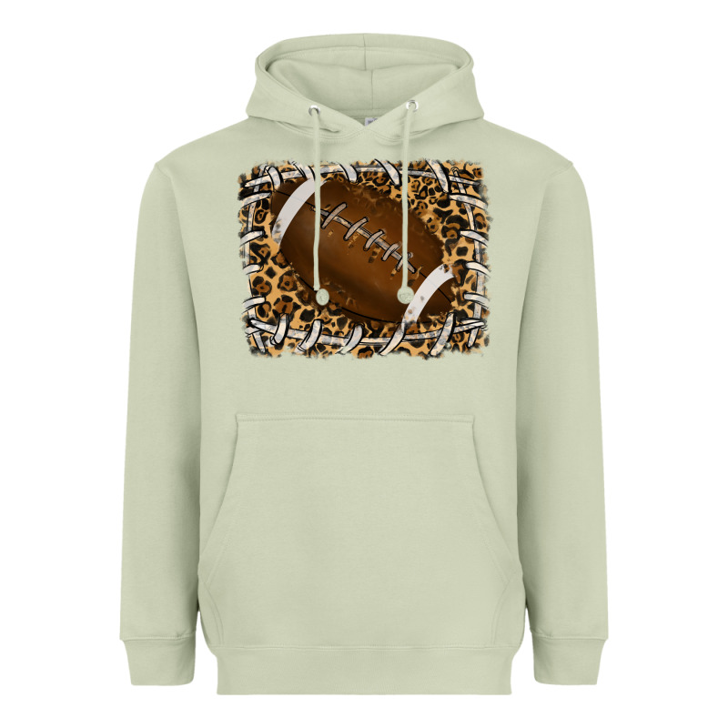 Leopard American Football Backround Heavyweight Hoodie by RanaPortraitStore | Teevron