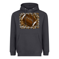 Smoke leopard american football backround Heavyweight Hoodie - RanaPortraitStore