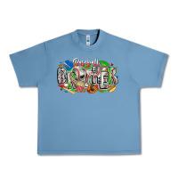 Pebble Blue baseball brother Urban Heavy Tee - CowhideDigitalArt
