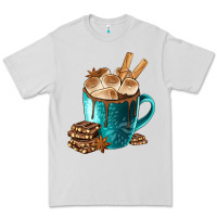 Dove Grey Chocolate And Coffee Premium Tee - FaDigitalArtStudio