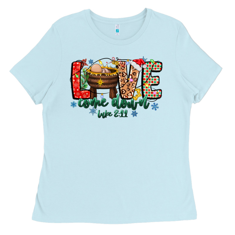 Love Comedown Luke 2.11-2 2 Ladies Tee by CowhideDigitalArt | Teevron