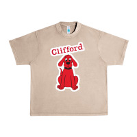French Oak clifford the big red dog 98093899 Urban Heavy Tee - linhVisuals