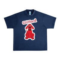 Navy clifford the big red dog 98093899 Urban Heavy Tee - linhVisuals