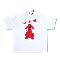 White clifford the big red dog 98093899 Urban Heavy Tee - linhVisuals