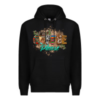 Black coffee please Premium Hoodie - BarkalooDesign