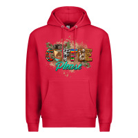 Cardinal coffee please Premium Hoodie - BarkalooDesign
