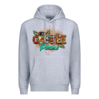 Heather Grey coffee please Premium Hoodie - BarkalooDesign
