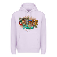 Lilac coffee please Premium Hoodie - BarkalooDesign