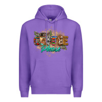 Purple coffee please Premium Hoodie - BarkalooDesign