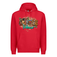 Red coffee please Premium Hoodie - BarkalooDesign
