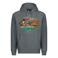 Rock coffee please Premium Hoodie - BarkalooDesign