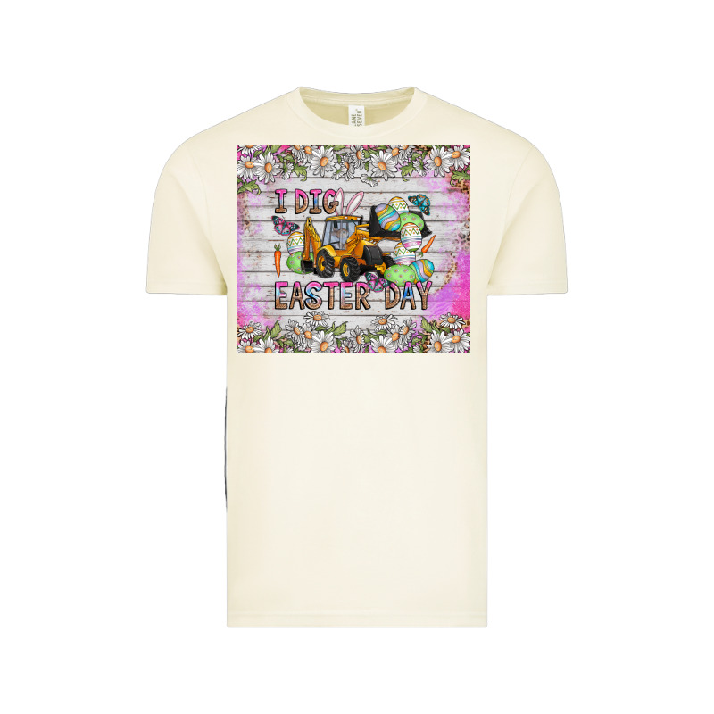 I Dig Easter Day Vintage Tee by CowhideDigitalArt | Teevron