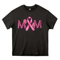 Asphalt cancer ribbon mom Heavy Core Tee - RanaPortraitStore