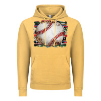 Vintage Mustard sports baseball background Vintage Hoodie - Artiststas