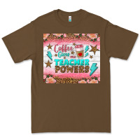 Cacao coffee gives me teacher powers tumbler Premium Tee - BundleAndBundleShop