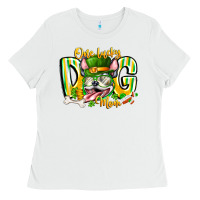 St Patricks Day Dog Mom Ladies Tee | Teevron