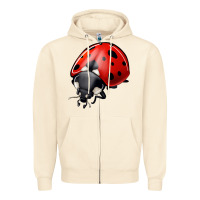 Sandshell ladybug Zipper Hoodie - Jasminsmagicworld