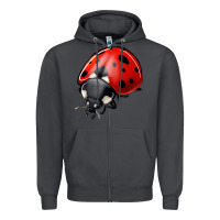 Smoke ladybug Zipper Hoodie - Jasminsmagicworld
