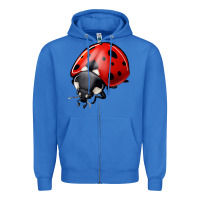 True Royal ladybug Zipper Hoodie - Jasminsmagicworld