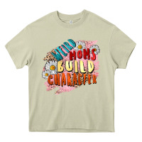 Mossy Weird moms build character Mother's Day Heavy Core Tee - FaDigitalArtStudio