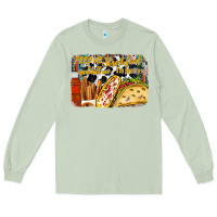 Matcha feed me street food and tell me im pretty Long Sleeve Tee - RacoonDesign