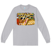 Moon Dust feed me street food and tell me im pretty Long Sleeve Tee - RacoonDesign