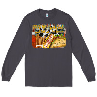 Smoke feed me street food and tell me im pretty Long Sleeve Tee - RacoonDesign