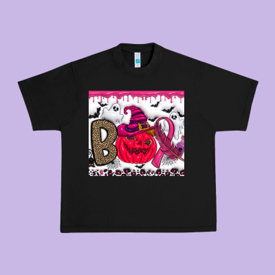 Boo October Urban Heavy Tee Designed By Cowhidedigitalart