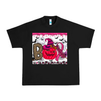 Black Boo october Urban Heavy Tee - CowhideDigitalArt