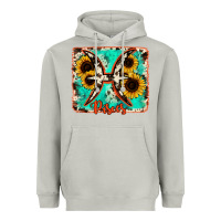 Moon Dust pisces turquoise cowhide Heavyweight Hoodie - RanaPortraitStore