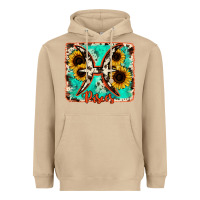 Mushroom pisces turquoise cowhide Heavyweight Hoodie - RanaPortraitStore
