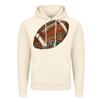 Vintage Artic western football leopard turquoise pattern Vintage Hoodie - Artiststas