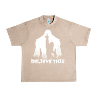 French Oak bigfoot t  shirt believe this t  shirt Urban Heavy Tee - linhVisuals