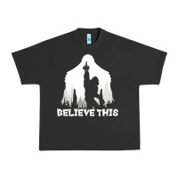 Pigment Black bigfoot t  shirt believe this t  shirt Urban Heavy Tee - linhVisuals