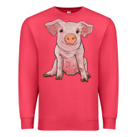 Cardinal sitting pig Premium Sweatshirt - RanaPortraitStore