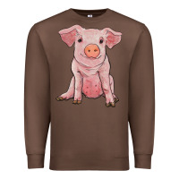 Chestnut sitting pig Premium Sweatshirt - RanaPortraitStore