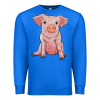 True Royal sitting pig Premium Sweatshirt - RanaPortraitStore