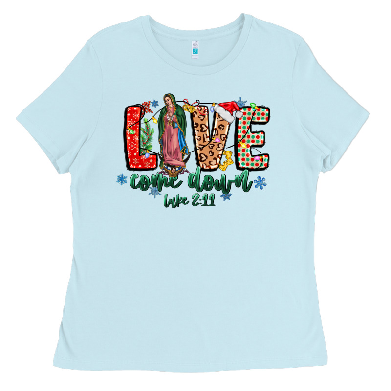 Love Comedown Luke 2.11-2 Ladies Tee by CowhideDigitalArt | Teevron