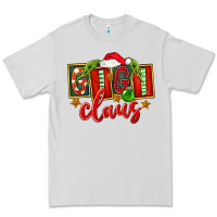Dove Grey Christmas Gigi Claus Premium Tee - FaDigitalArtStudio