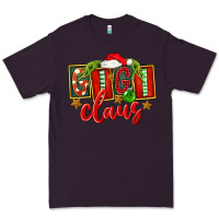 Plum Christmas Gigi Claus Premium Tee - FaDigitalArtStudio