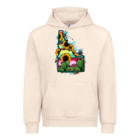 Sandshell Idaho Map Sunflower Cactus Serape Urban Hoodie - RanaPortraitStore