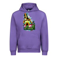Tulip Idaho Map Sunflower Cactus Serape Urban Hoodie - RanaPortraitStore