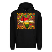 Black Juneteenth Premium Hoodie - BarkalooDesign