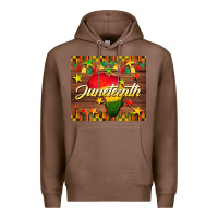 Chestnut Juneteenth Premium Hoodie - BarkalooDesign