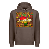 Coffee Juneteenth Premium Hoodie - BarkalooDesign