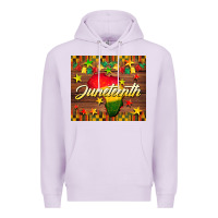 Lilac Juneteenth Premium Hoodie - BarkalooDesign